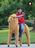MEDALLION - My Pony Ride On Real Walking Horse for Children 10+ to Adults Or up to 200 lbs in THE KING LION