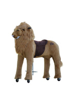 MEDALLION - My Pony Ride On Real Walking Horse for Children 10+ to Adults Or up to 200 lbs in THE KING LION