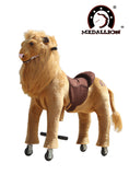 Medallion Ride On Toy Really Walking FRIENDLY LION - Small Size